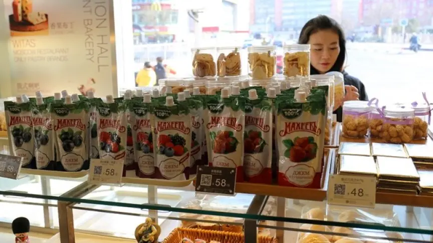Российские продукты питания завоевывают сердца китайских потребителей
