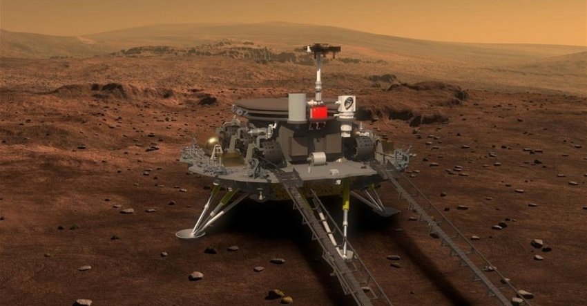 Китай опубликовал изображения марсохода для миссии 2020 года 