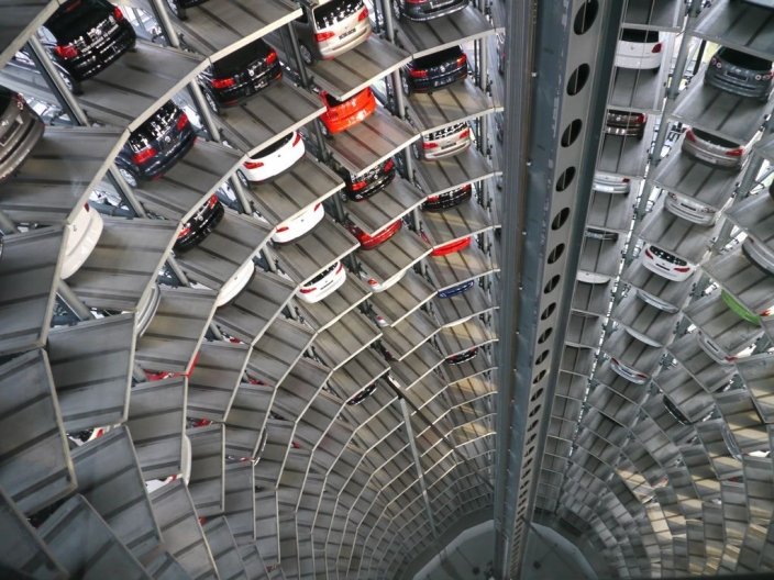 Первая в Китае роботизированная парковка будет готова в октябре